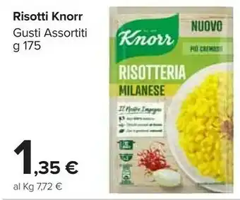Carrefour Market Knorr Risotto offerta