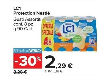 Carrefour Market Nestlè Yogurt da bere offerta