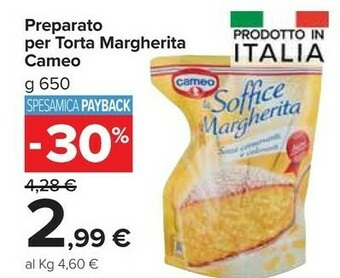 Carrefour Market Cameo Preparati per torte offerta