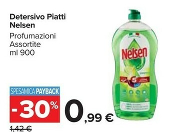 Carrefour Market Nelsen Detersivo piatti offerta