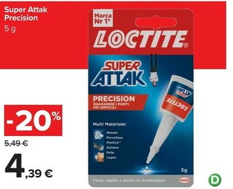 Carrefour Market Loctite Colla offerta