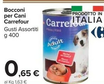 Carrefour Market Cibo per cani offerta
