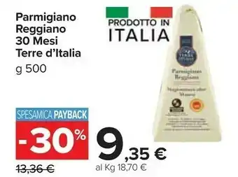 Carrefour Market Parmigiano reggiano Parmigiano offerta