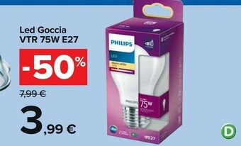 Carrefour Market Philips Lampadine offerta