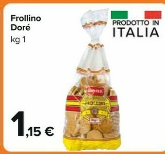 Carrefour Market Dorè Frollini offerta