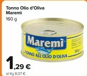 Carrefour Market Maremì Tonno offerta