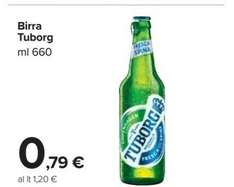 Carrefour Market Tuborg Birra offerta
