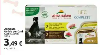Carrefour Market Almo Nature Alimento Umido Per Cani offerta