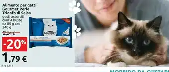 Carrefour Perle Cibo per gatti offerta