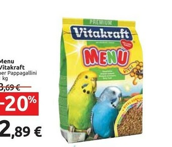 Carrefour Vitakraft Cibo per animali offerta