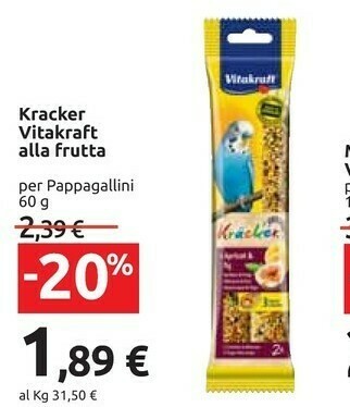 Carrefour Vitakraft Cibo per animali offerta