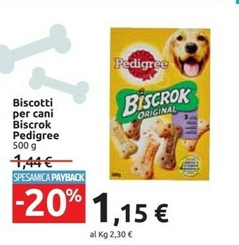Carrefour Pedigree Cibo per cani offerta