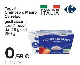 Carrefour Yogurt offerta