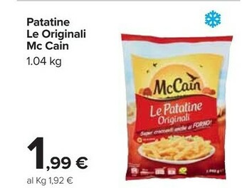 Mccain Patatine
