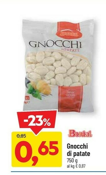 DPiù Bontal Gnocchi Di Patate offerta