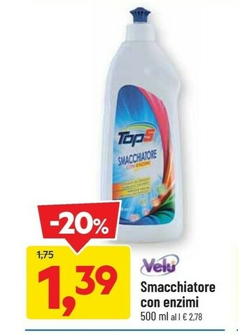 DPiù Velu Smacchiatore Con Enzimi offerta