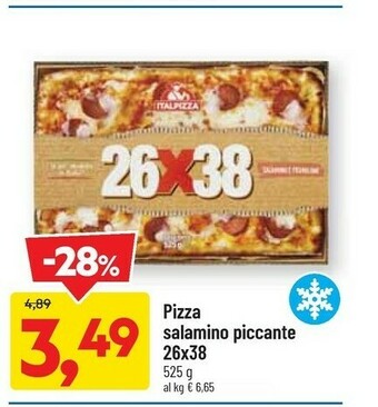 DPiù Italpizza Pizza Salamino Piccante offerta