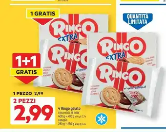 DPiù Ringo Gelato offerta