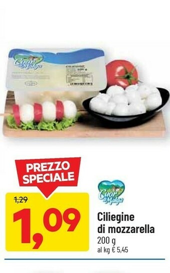 DPiù Ciliegine Di Mozzarella offerta