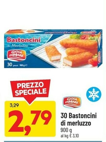 DPiù 30 Bastoncini Di Merluzzo offerta