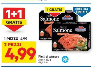 DPiù Pana pesca Filetti Di Salmone offerta