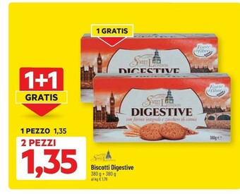 DPiù Biscotti Digestive offerta