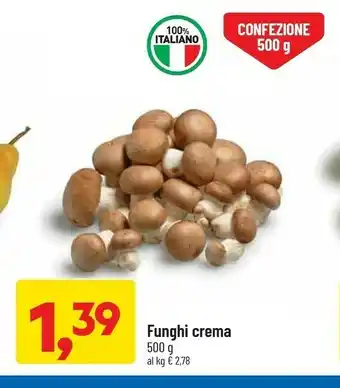 DPiù Funghi Crema offerta