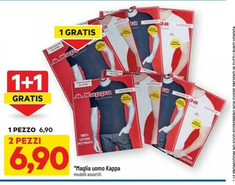 DPiù Kappa Maglia Uomo offerta