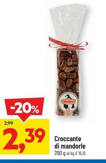 DPiù Croccante Di Mandorle 200g offerta