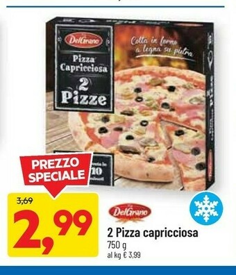 DPiù Pizza surgelata offerta