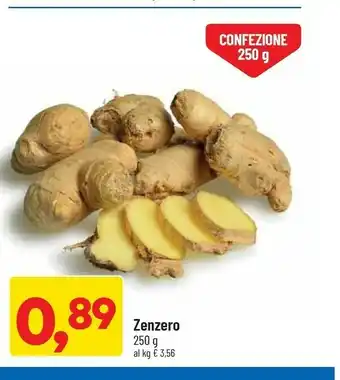 DPiù Zenzero offerta