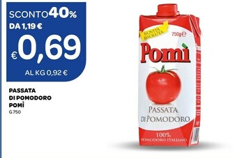 Ekom Pomì Passata di pomodoro offerta