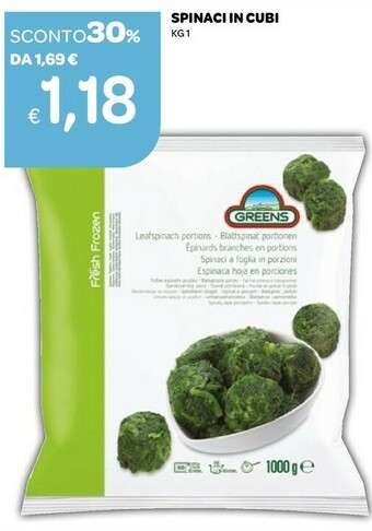 Ekom Spinaci offerta