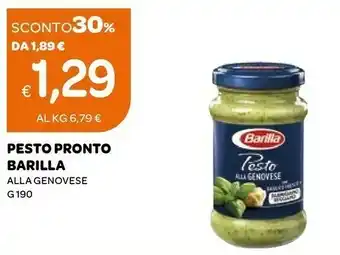 Ekom Barilla Pesto offerta