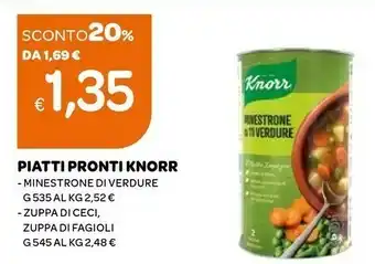 Ekom Knorr Minestrone offerta