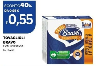Ekom Bravo Tovaglioli offerta