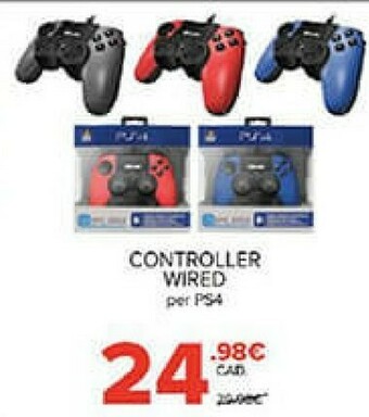 Gamestop Controller Wired offerta