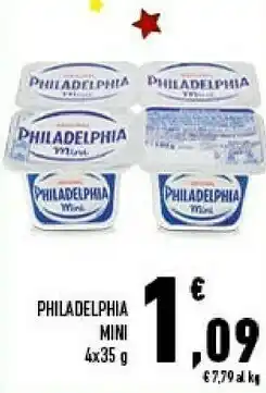 Conad Superstore Mondelez Philadelphia Mini 160 G(ml) offerta