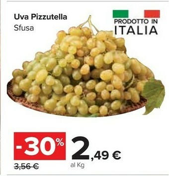 Carrefour Market Uva Pizzutella offerta