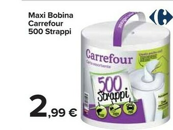 Carrefour Market Carrefour Maxi Bobina 500 Strappi offerta