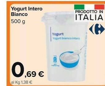 Carrefour Market Yogurt Intero Bianco offerta