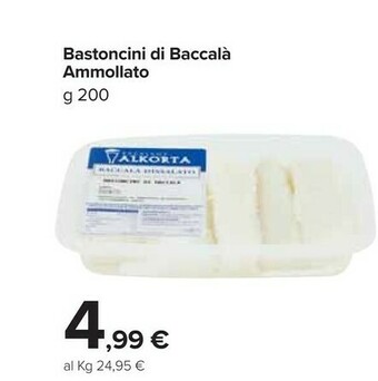 Carrefour Market Ammollato Bastoncini Di Baccala offerta