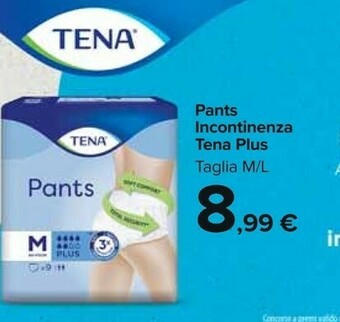 Carrefour Market Tena Pants Incontinenza Plus offerta