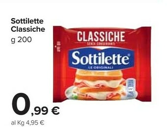Carrefour Market Mondelez - Sottilette Le Originali Classiche 200 G(ml) offerta