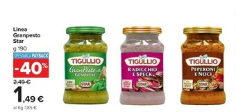 Carrefour Market Star GranPesto Alla Genovese Tigullio 190 G(ml) offerta