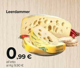 Carrefour Market Leerdammer Formaggio offerta