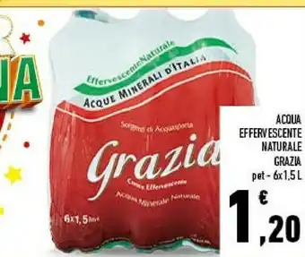Grazia Acqua Effervescente Naturale