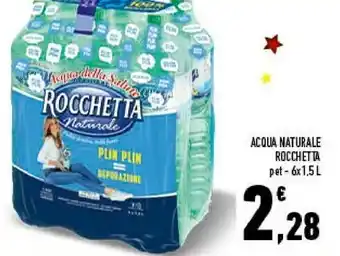 Conad Rocchetta Acqua Naturale offerta