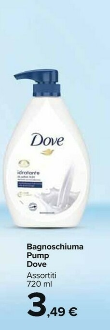 Dove Bagnoschiuma Pump