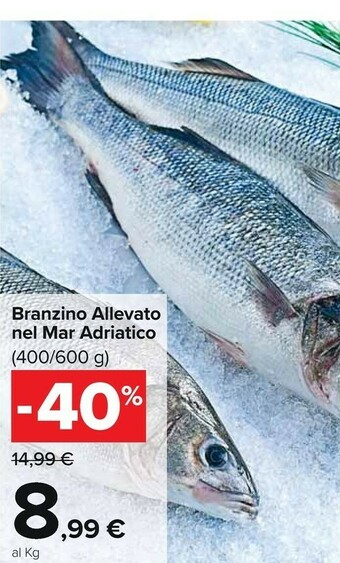 Carrefour Market Branzino Allevato Nel Mar Adriatico offerta